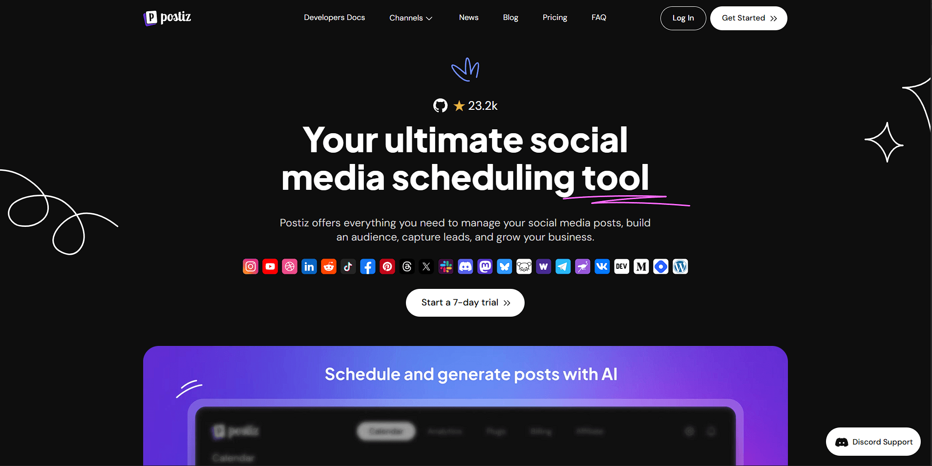 Postiz screenshot 1